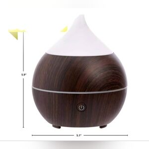 Aromatherapy Essential Oil Ultrasonic Diffuser W/ Bluetooth Speaker